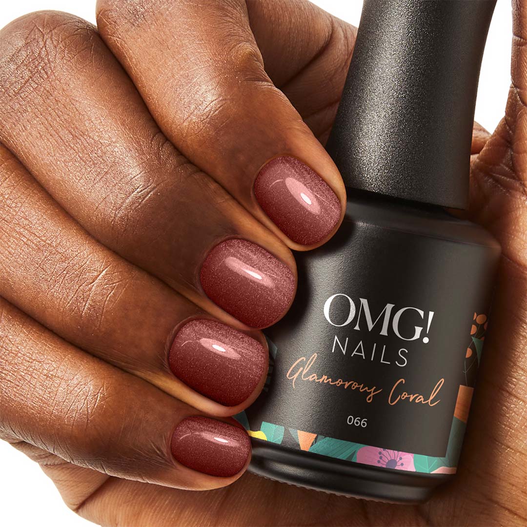 Glamorous Coral Gellak